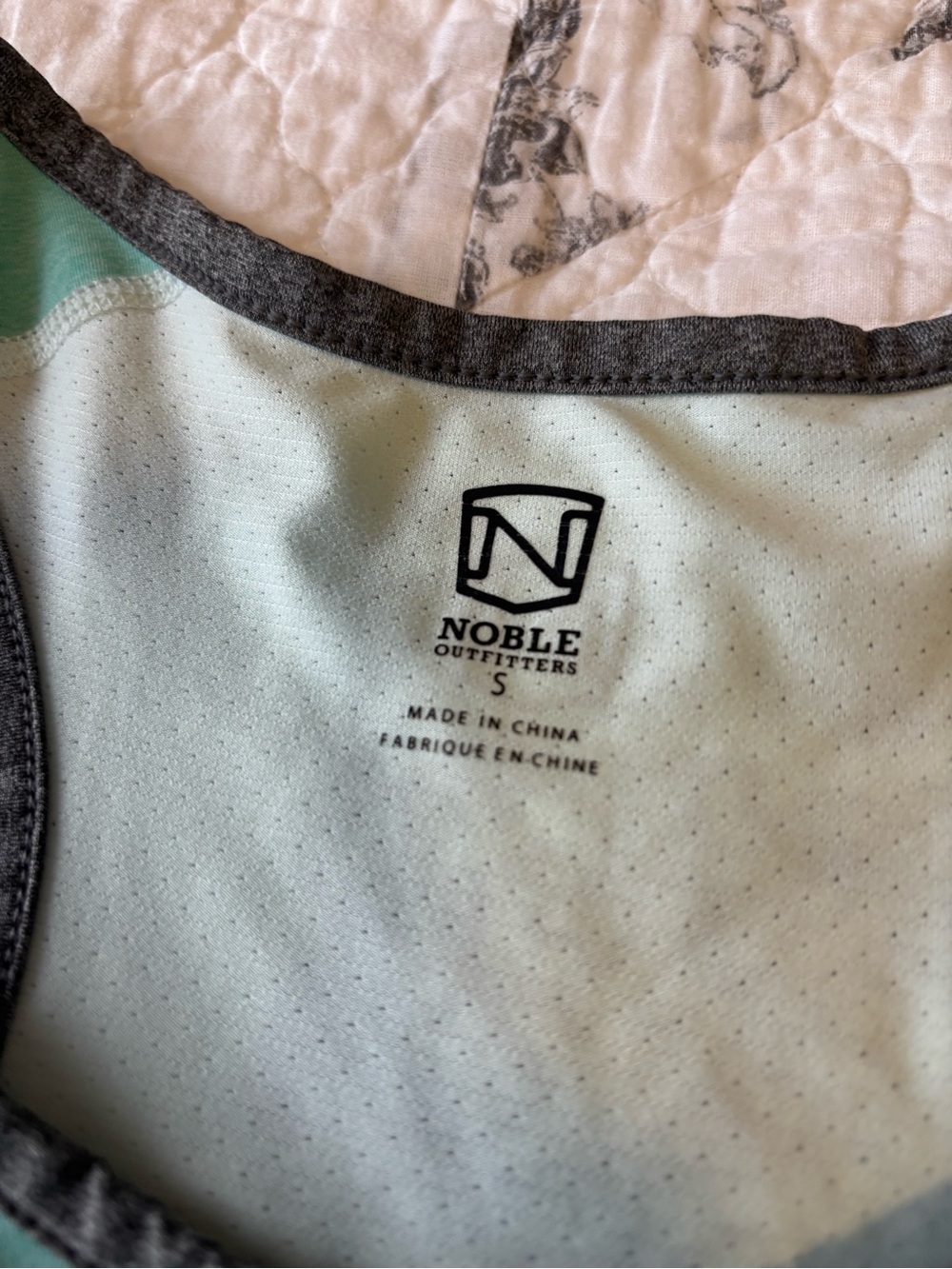 Teal Racerback Performance Tank - Picture 2 of 5